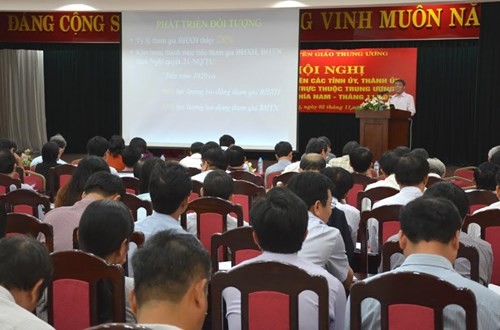 Party Commission opens workshop for communicators. - ảnh 1